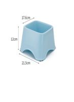 Pets Club Deep Plastic Bowl Blue For Cat & Dog - 207ML
