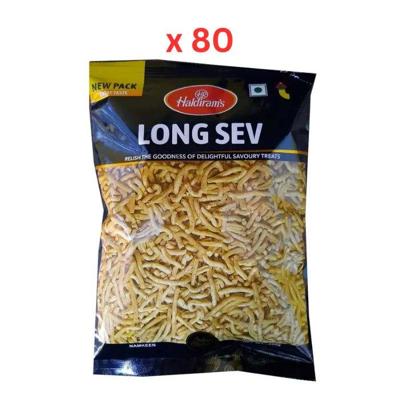 Haldirams Long Sev 200gm - Pack Of 80 Haldirams Long Sev 200gm - Pack Of 80