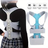 Adjustable Back Brace Invisible Posture Corrector - Scoliosis Therapy Support for Shoulder Alignment Pain Relief Lightinthebox