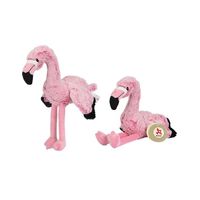 Nicotoy Plush Flamingo With Beans 23cm (6305854928) - thumbnail