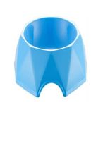 Pets Club Diamond Shape Pets Bowl Blue For Cat & Dog (M)