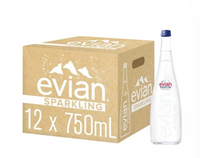 Evian Sparkling Water 750ml x 12Pcs