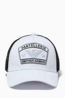 EA City Capsule Collection Baseball Hat in Cotton & Mesh EA City Capsule Collection Baseball Hat in Cotton & Mesh