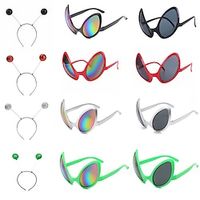 Carnival Sand Sculpture Spoof Alien Glasses Headband Alien Funny Glasses Headband Combination Holiday Party Dress Lightinthebox - thumbnail