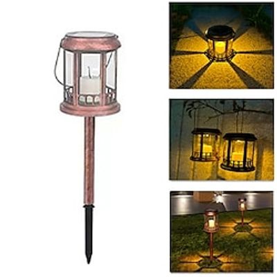 Solar Dual Purpose Candle Lights Lawn Floor Mounted Lights Courtyard Hanging Lights Holiday Party Decorative Lights 1PC Lightinthebox Solar Dual Purpose Candle Lights Lawn Floor Mounted Lights Courtyard Hanging Lights Holiday Party Decorative Lights 1PC Lightinthebox