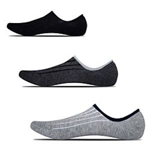 Men's Socks Mixed Color / Sports and Outdoors Socks Medium Athleisure Light gray 1 Pair miniinthebox
