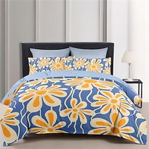 100% Cotton Duvet Cover Set Floral Pattern Comforter Set 23PCS Luxury Bedding Set Home Decor Bedding Gift King Queen Full Size Lightinthebox