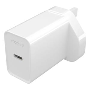Mophie Essentials Power Adapter USB-C 20W PD - White (UK Plug)