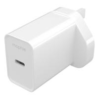 Mophie Essentials Power Adapter USB-C 20W PD - White (UK Plug) - thumbnail