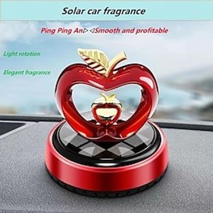 Solar-Powered Car Air Freshener - Innovative Rotating Design Stylish Interior Decor Long-Lasting Natural Scents! Lightinthebox