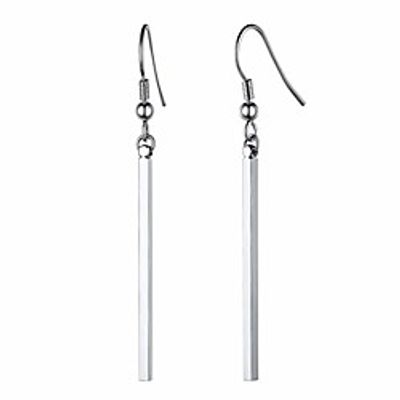 findchic bar stick dangle earrings platinum plated geometric pillar ear hook line drop earrings for women or girls Lightinthebox