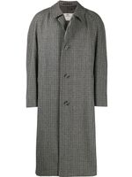 A.N.G.E.L.O. Vintage Cult 1990's tweed overcoat - NEUTRALS