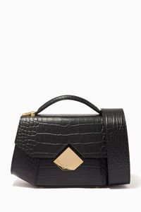 The Ora Crossbody Bag in Croc-embossed Bag