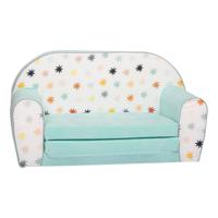 Delsit Stars On Chenille Mint Double Sofa