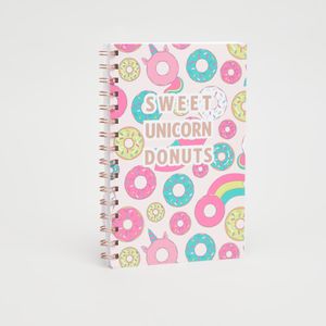 Syloon Printed A4 Spiral Notebook