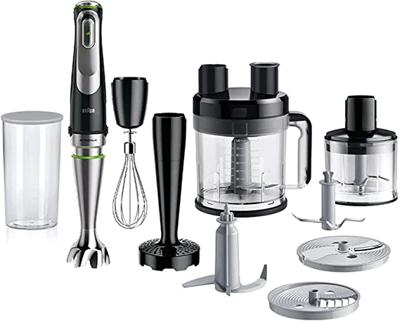 Braun MultiQuick 9 Hand Blender Set, 1200 Watt - MQ 9185XLI