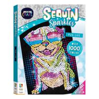 Curious Craft - Sequin Sparkles - Pug Life | Hinkler Books