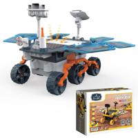 Little Story DIY Solar Mars Exploration Rover 46 Pcs STEM Series - Blue LS_SMR_BU