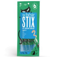 Schesir Stix Treat For Cat In Cream - Tuna 6X15G