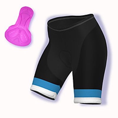 21Grams Women's Cycling Shorts Summer Spandex Polyester Bike Shorts Pants Padded Shorts  Chamois 3D Pad Breathable Sports Patchwork White Mountain Bike MTB Road Bike Cycling Clothing Apparel Bike Lightinthebox
