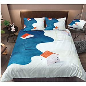 Colorful Tie Dye Duvet Cover Set Boho Hippie Bedding Set Rainbow Tie Dyed Comforter Cover Queen 3 Pieces for Kids Teens Adults 1 Lightinthebox