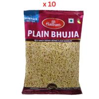 Haldirams Plain Bhujia 200gm - Pack Of 10 Haldirams Plain Bhujia 200gm - Pack Of 10