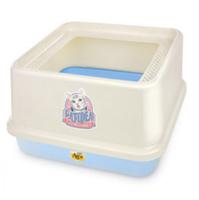 Catidea Top Entry Cat Litter Box-Sky Blue