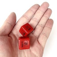 SM Fun Red Dice Acrylic 18MM Pattern Action 6-sided Dice Couple Foreplay Flirting Fun Color Valentine's Day Lightinthebox - thumbnail