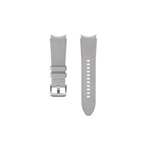 Samsung Watch 4 Classic Leather band | Strap For Watch 4 Classic 42 mm | ET-SHR88SSEGWW | Silver Color