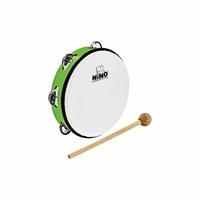 Nino Percussion ABS Tambourine 8 Inch Grass Green - thumbnail