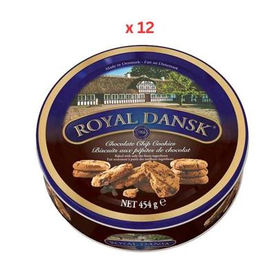 Royal Dansk Chocolate Chip Cookies 12X454G