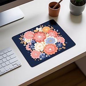 Mouse Pad Square Cute Mouse Pads for Wireless Mouse Small Office Computer Mousepad for Desk Laptop with Non-Slip Rubber Base Mouse Mat Lightinthebox
