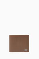 Monogram Bi-Fold Wallet in Leather - thumbnail