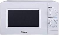 Midea 20 Liters Solo Microwave Oven With 5 Power Levels, 700Watt Child Safety Lock, White - MO20MWH