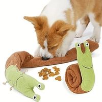 Interactive Snail Dog Toy - Plush Puzzle Treat Dispenser and Slow Feeder for Snuffle and Play Lightinthebox - thumbnail