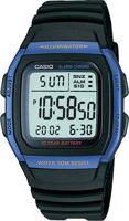 Casio W-96H-2A for Men - Digital, Sports Watch