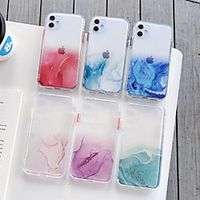 Case For iPhone 6 7 8 6plus 7plus 8plus  XR XS XSMAX  X SE  11  11Pro   11ProMax Transparent Back Cover Marble TPU miniinthebox - thumbnail