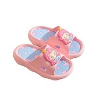 Children's PVC summer boys and girls toddler shoes cute cartoon non-slip soft bottom bathroom home summer sandals and slippers miniinthebox - thumbnail