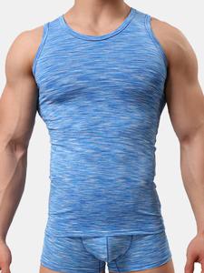 Mens Summer Modal Breathable Perspiration Sleeveless Casual Home Tank Tops