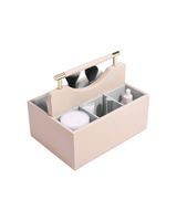 Stackers Cosmetic Organizer Blush & Gold Stackers Cosmetic Organizer Blush & Gold