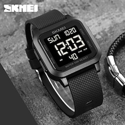 SKMEI Sport Digital Watch Fashion LED Men's Watches Chrono Electronic Wristwatch Waterproof Countdown Clock Reloj Hombre miniinthebox