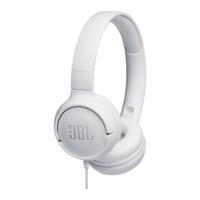 JBL Tune 500 Wired On-Ear Headphones White - thumbnail