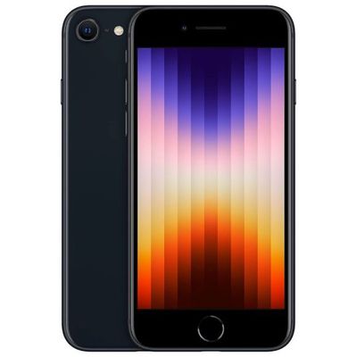 iPhone SE 2022 (3rd Generation), 128GB, Black, 5G