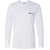 CAWANFLY Men's Fishing Shirt Outdoor Long Sleeve UPF50 Quick Dry Breathable Sweat wicking Top Autumn / Fall Spring Summer Athleisure Fishing Camping  Hiking White / Micro-elastic / Animal miniinthebox - thumbnail