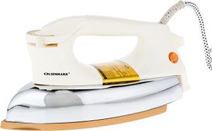 Olsenmark Dry Iron Ceramic Soleplate 1X6 White - OMDI1741