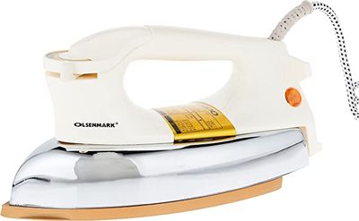 Olsenmark Dry Iron Ceramic Soleplate 1X6 White - OMDI1741