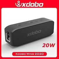 XDOBO Wing 2020 20W Portable Waterproof Bluetooth Speaker BT5.0 Super Bass Type-C USB DSP Sound TWS Soundbar Subwoofer miniinthebox