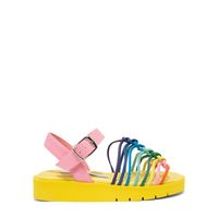 Colourful knotted sandals - thumbnail