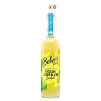 Belvoir Sicilian Lemon & Lime 6X500Ml