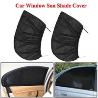 2x Car Side Rear Window Sun Visor Shade Mesh Cover